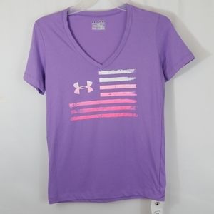 Under Armour 100% Cotton Medium Purple Shirt
